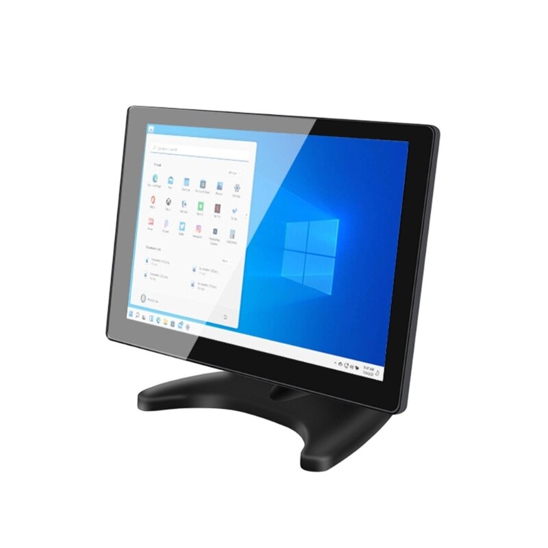 10.1 inch VGA AV HDMI-compaptible PC Monitor Wall Mounted Industrial Resistive for Touch Screen Monitor Touchscreen Comp